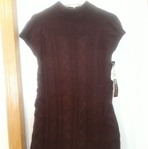 525 America mocha sweater dress